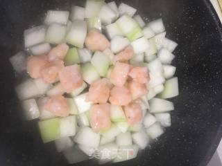 Shrimp Fried Winter Melon recipe