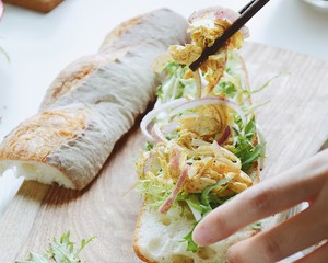 Curry Chicken Breast Sandwich-ou Bao Good Companion recipe