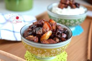 Braised Pork with Mushrooms recipe