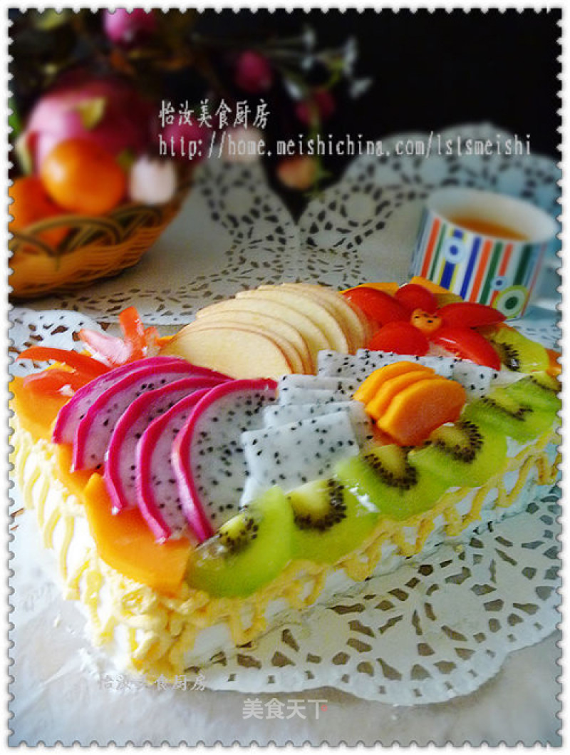 【the First Cream Cake】celebrating New Year's Day --- Butternut Cube Cake