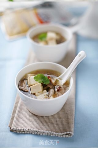 Tofu and Mushroom Soup recipe