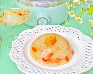 Osmanthus Snow Swallow Tremella Jelly‼ ️frozen Age Low-calorie Light Desserts recipe