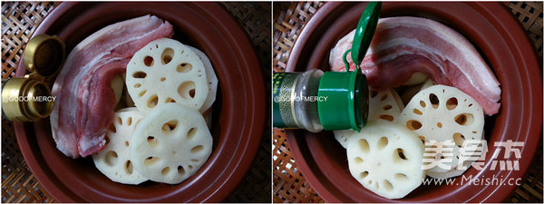 Secret Braised Lotus Root recipe