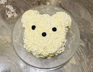 Simple Version of Cute Bear Cake recipe