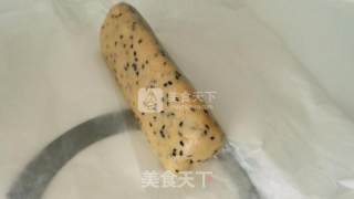 #aca烤明星大赛#five-spice Black Sesame Cookies recipe