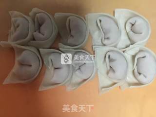 Fried Wonton with Egg Crust recipe
