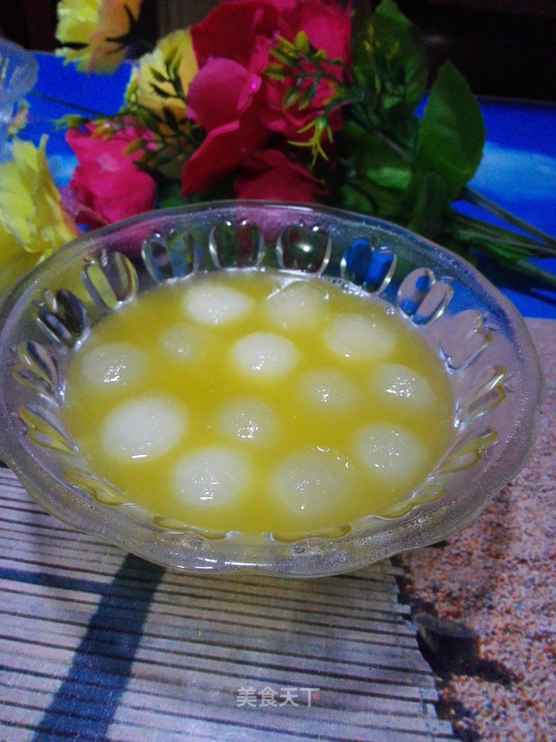 Winter Melon Balls with Orange Juice recipe