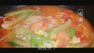 Tomato Shrimp Noodle recipe