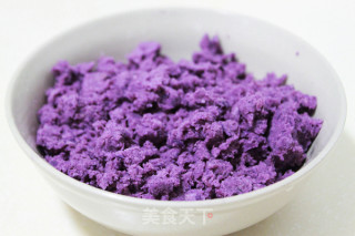 Purple Sweet Potato Mantou recipe