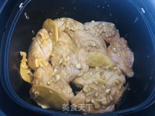 Air Fried Garlic Chicken Wings recipe
