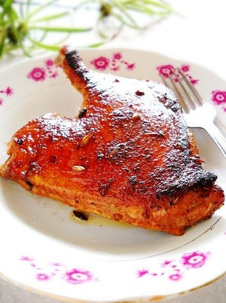 Spicy Roasted Duck Legs in Baking Pan recipe