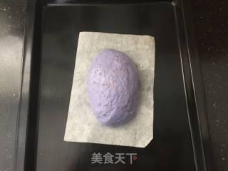 #aca Fourth Session Baking Contest# Making Pornography with Butterfly Pea Flower Flaxseed Soft Europe recipe