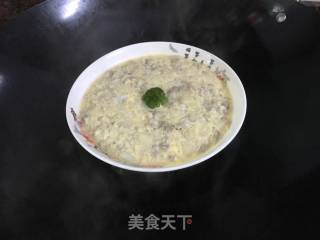 Steamed Egg with Lily Minced Pork recipe