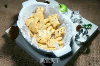 Seaweed Pork Floss Crackers recipe