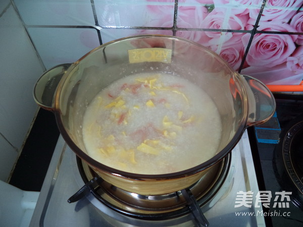 Ham and Egg Congee recipe