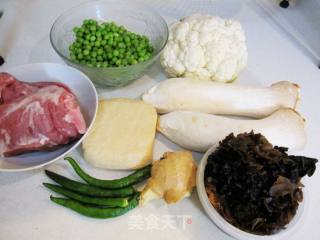 Dried Bean Curd Pine recipe