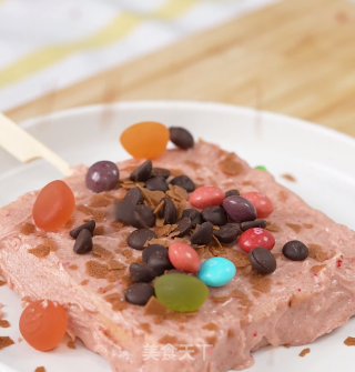 Childlike Creative Chocolate Crispy Frozen Toast recipe