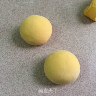 Pumpkin Milk Steamed Buns recipe