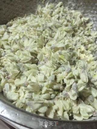 🐰steamed Locust Tree Flowers🍓 recipe