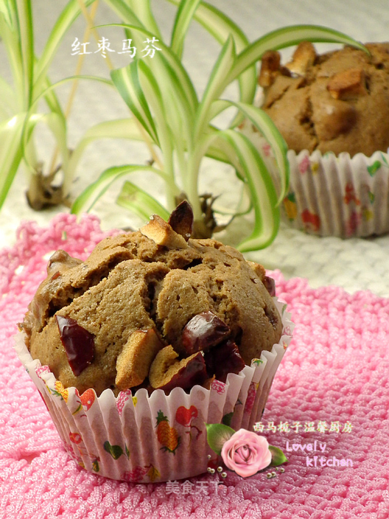 Jujube Brown Sugar Muffin for Nourishing Qi and Blood recipe