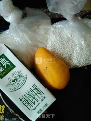 Mango Milk Sago recipe