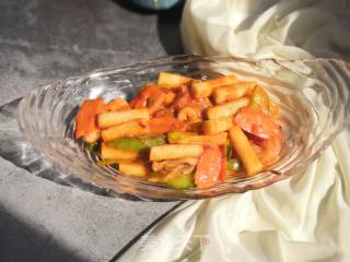 Kimchi Fried Rice Cake recipe