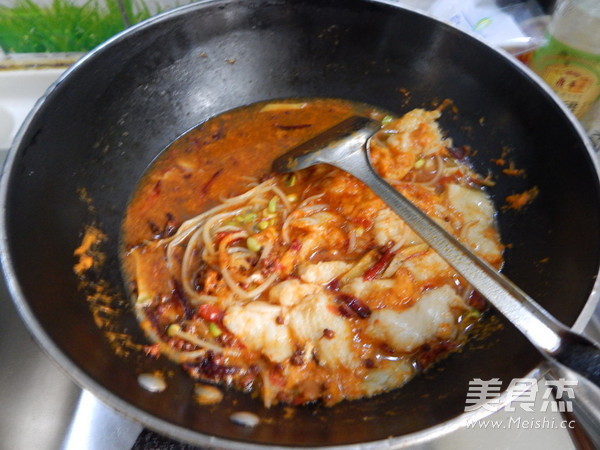 Spicy Boiled Fish Fillet recipe