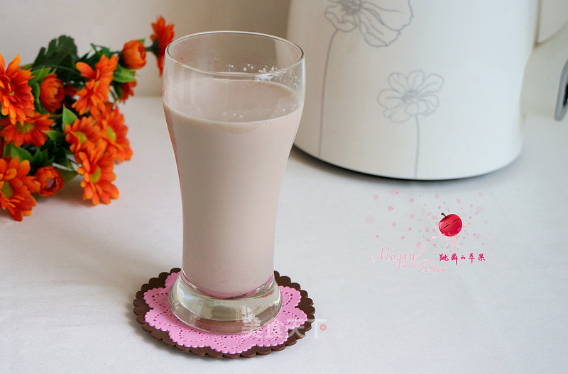 Soy Milk with Walnuts and Soybeans recipe