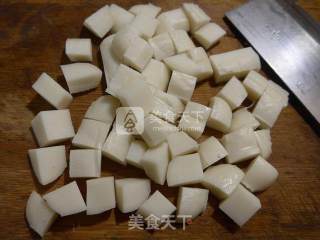 Peanuts and Lychee Boiled Rice Cake recipe