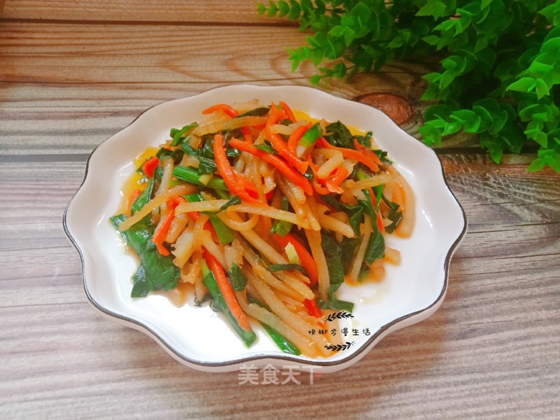 Vegetarian Stir-fried Three Silk