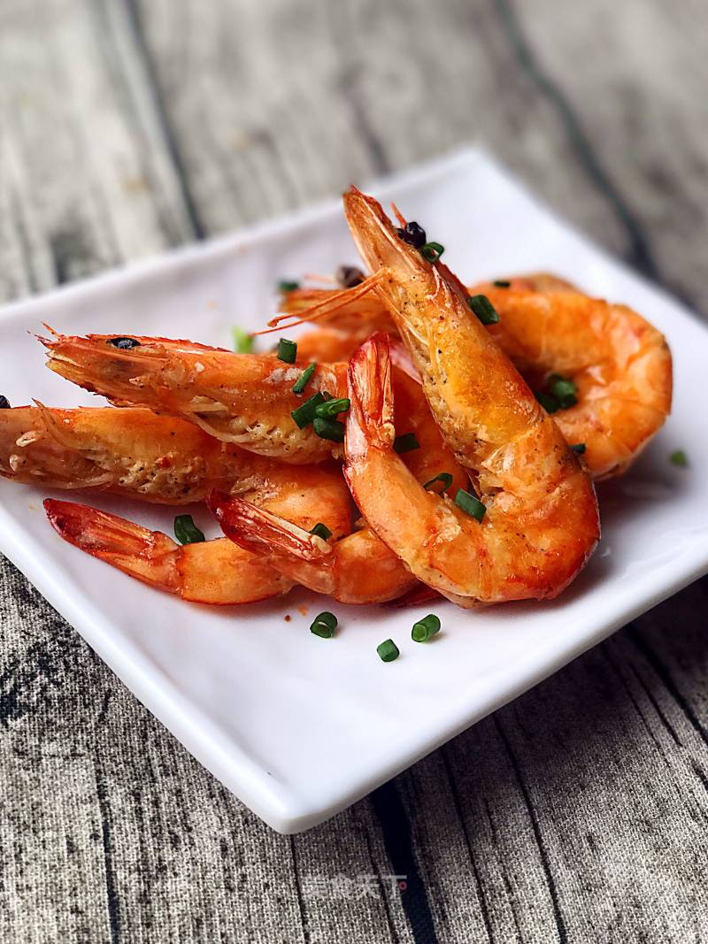 Spicy Black Pepper Grilled Shrimp recipe