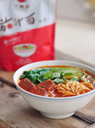 Beef Noodles in Tomato Sauce