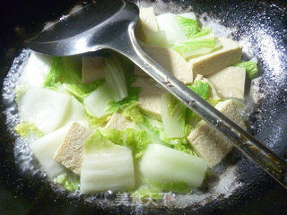 Frozen Tofu Cabbage recipe