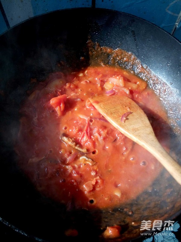 Homemade Delicious Tomato Pasta recipe