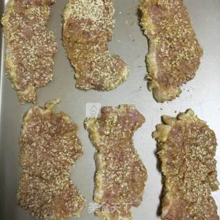Oil-free Fried Pork Chop recipe