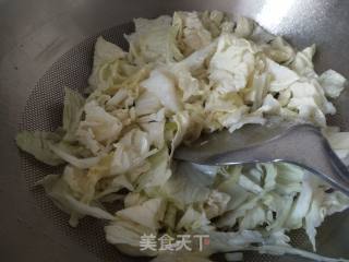 Stir-fried Cabbage with Sausage recipe