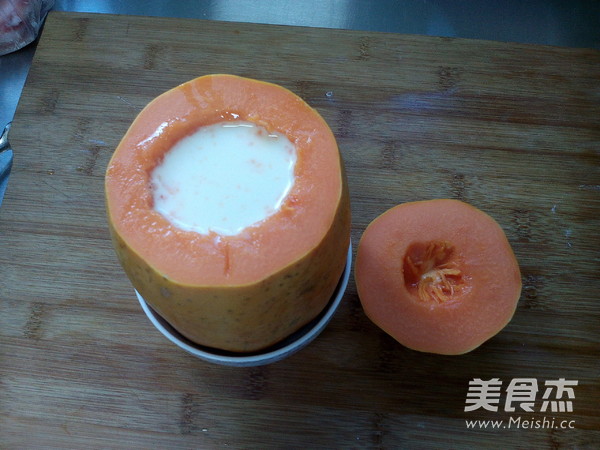 Papaya Milk Jelly recipe