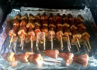 Grilled Chicken Heart Skewers recipe