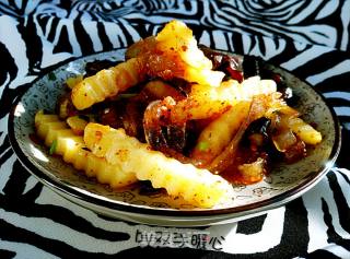 #trust之美# Spicy Potato Flower recipe