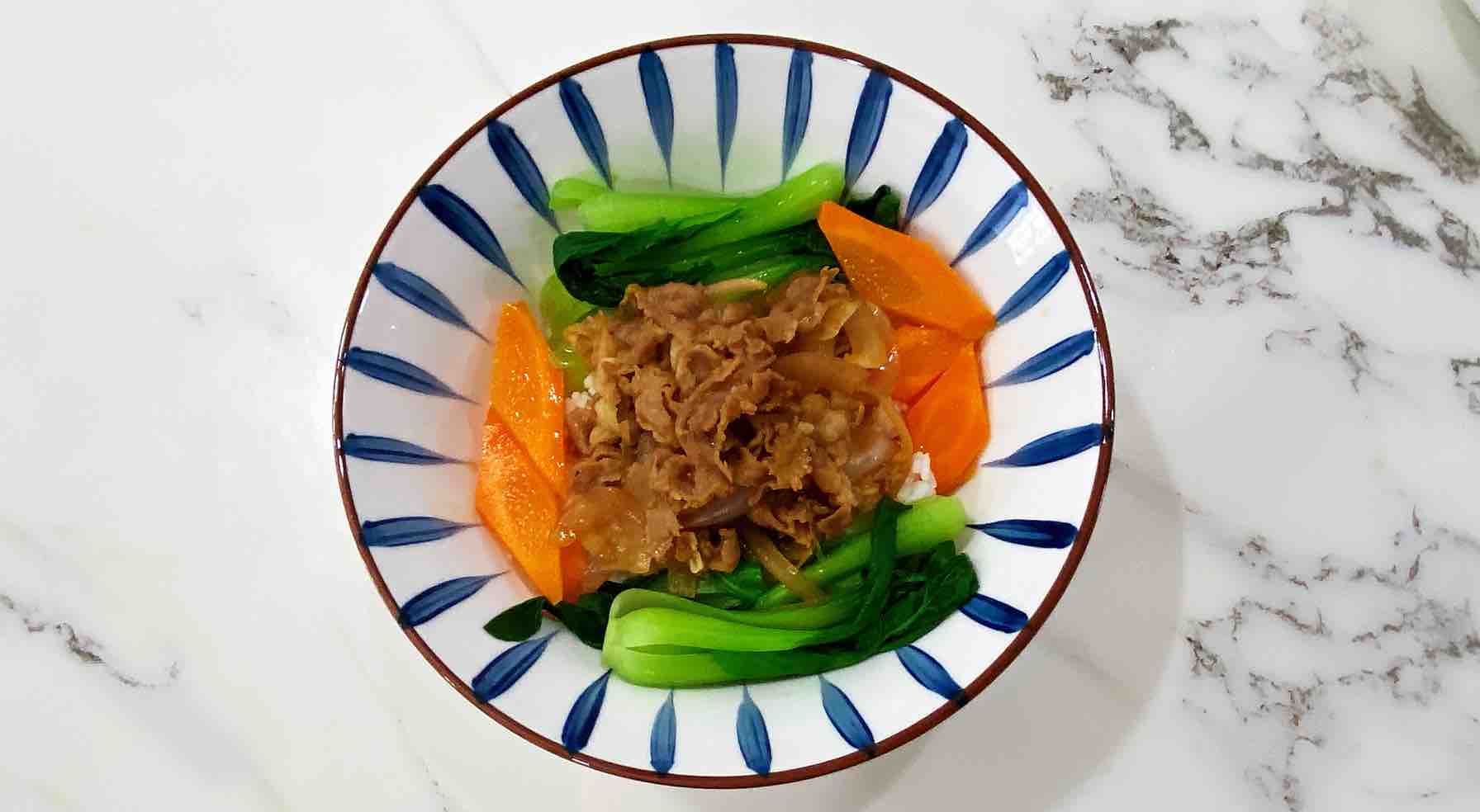 [recipe for Pregnant Women] Japanese Beef Beef Rice, Rich Soup, Taste recipe