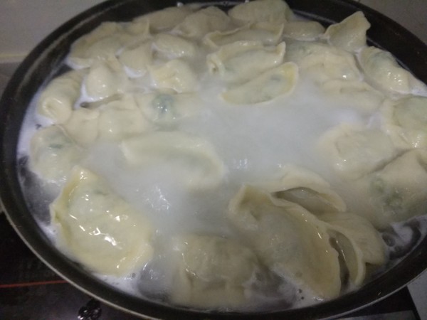 Dumplings Stuffed with Fish and Leek recipe