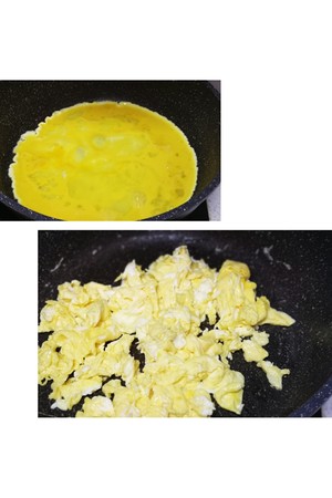 Fish-flavored Scrambled Eggs with Giant Rice recipe