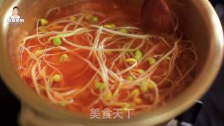 Korean Spicy Cabbage Bean Sprout Soup recipe