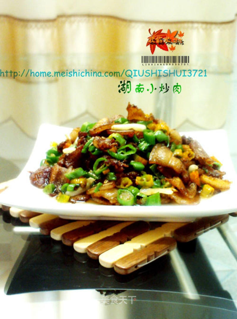 Hunan Fried Pork recipe