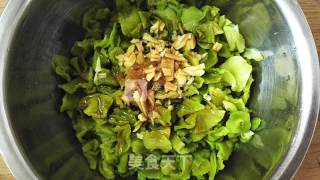 Dried Lettuce Salad recipe