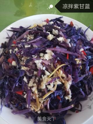 Purple Cabbage Salad recipe