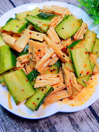 Cold Cucumber Yuba recipe