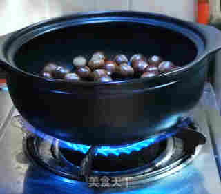 Roasted Chestnut in Casserole recipe