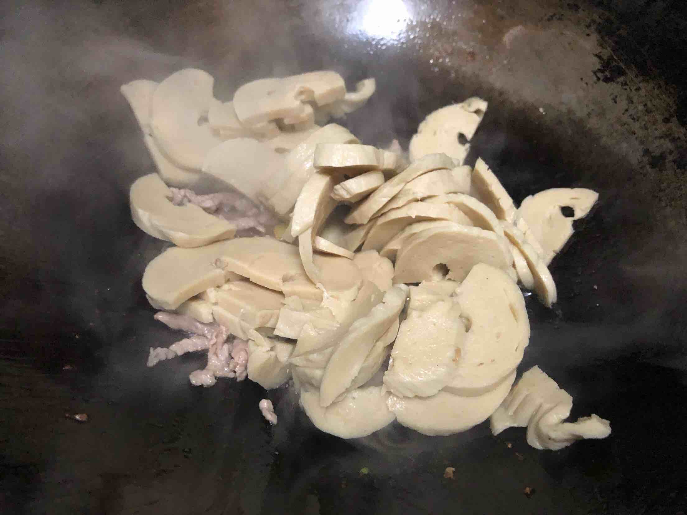 Fried Shredded Pork with Gluten recipe