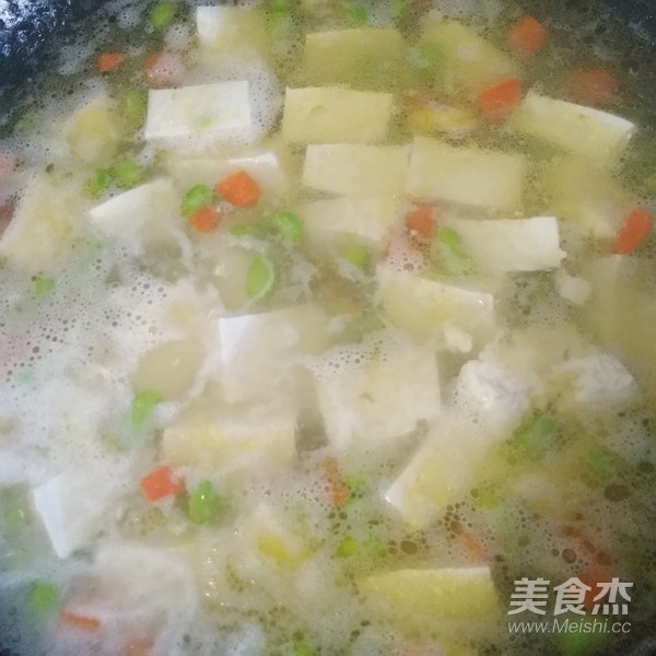 Shrimp Tofu Soup recipe